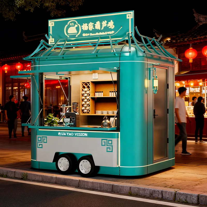 Rimorchio alimentare mobile