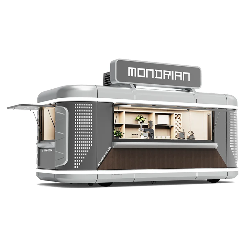 Carrello per alimenti all'aperto